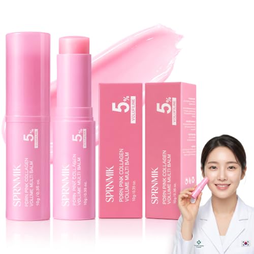 PDRN Pink Collagen Volume Multi Balm Stick Helps Hydrate - Sprnmik Official Imagery - 1