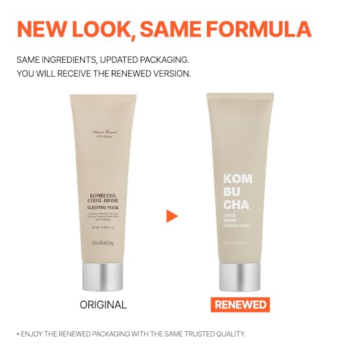 [Elishacoy] Kombucha Gyeol-Biome Sleeping Mask 70 ml / 2.37 fl - Product Imagery