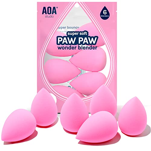 AOA Studio Collection makeup Sponge Set Latex Free and High-de... - AOA STUDIO Official Product View 1