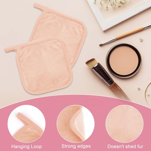 Puomue Makeup Remover Cloth 12 Pack, Ultra Soft and Reusable - Product Imagery