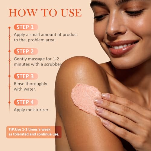 SHVYOG KP Bump Eraser Body Scrub with 10% AHA+BHA & Glycolic - Product Imagery
