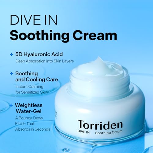 Torriden DIVE IN Hyaluronic Acid Soothing Cream 100ml (3.38 fl. - Product Imagery