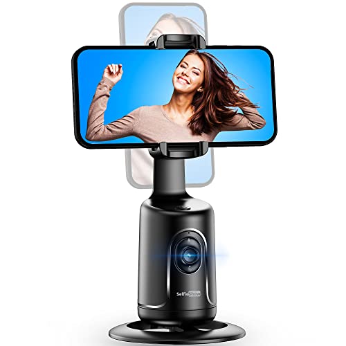 Auto Tracking Phone Holder, Auto Face Tracking Tripod, Portable - Product Imagery