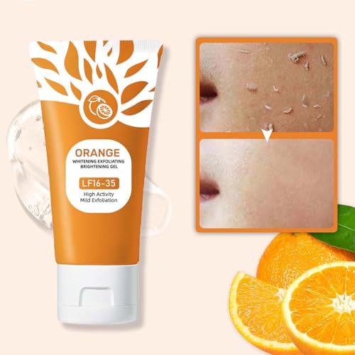 Orange Exfoliating Gel Scrub for Face & Body - Gentle Orange - Product Imagery