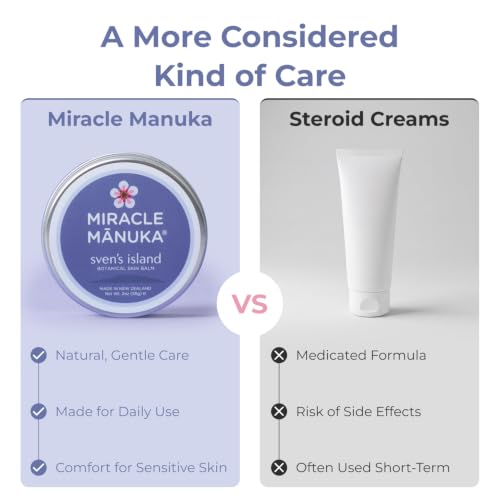 Miracle Manuka Eczema Cream & Balm - Dry & Sensitive Skin - Product Imagery