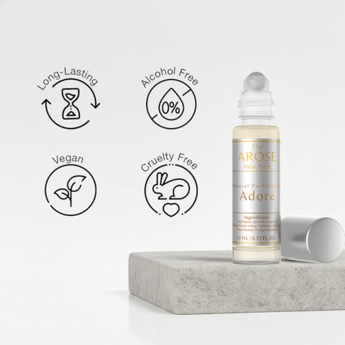 Adore Perfume Oil by The Arose New York for Women, Travel Size, - Product Imagery