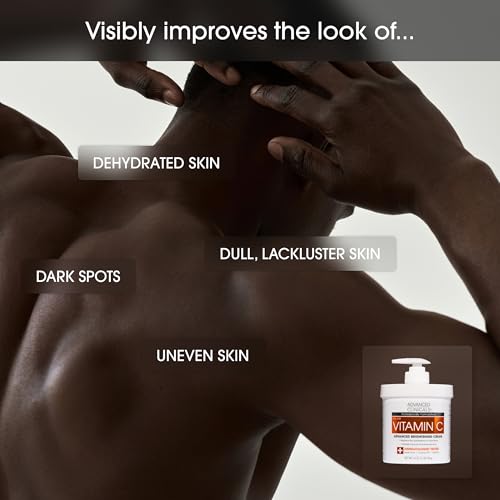 Advanced Clinicals Vitamin C Cream Visibly Brightening Body - Product Imagery