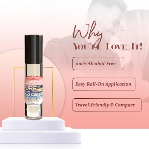 MOBETTER FRAGRANCE OILS Pure XScape Unisex Perfume Body Oil 10ml - Product Imagery