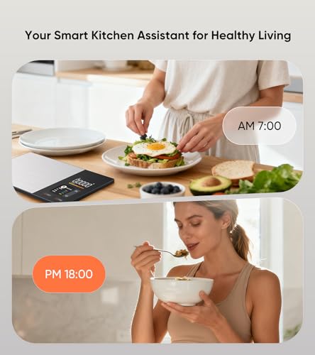 Food Scale with Nutritional Calculator, TFT Display, Track 23 - Product Imagery