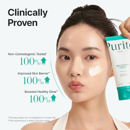 PURITO Panthenol 10% Cream for Sensitive Skin, 3.38 fl.oz - Product Imagery