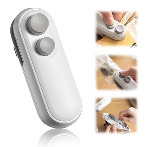 Mini Bag Sealer with Cutter and Magnet, 2026 New Portable - Product Imagery