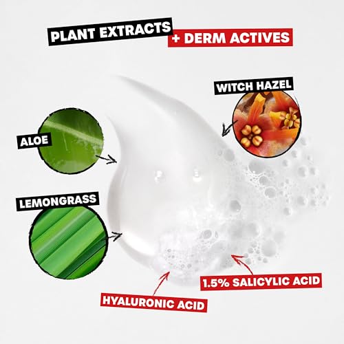 THAYERS Blemish Clearing Face Cleanser with 1.5% Salicylic Acid, - Product Imagery