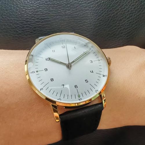 Boyarca Vintage Mechanical Watch with Domed Glass Watch Mirror - Product Imagery