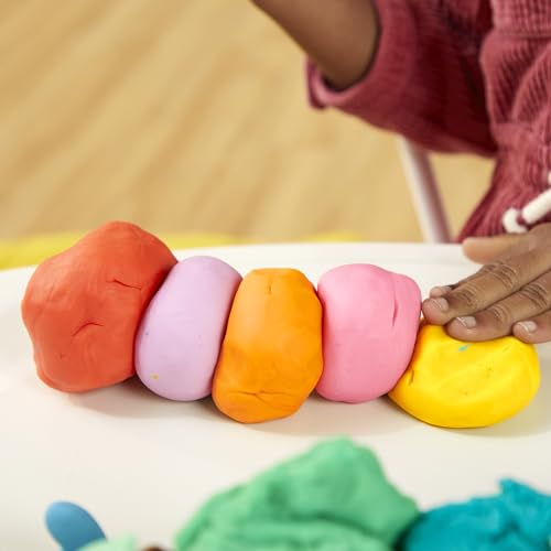 Play Doh Modeling Compound 10-Pack Case of Assorted Colors, - Product Imagery