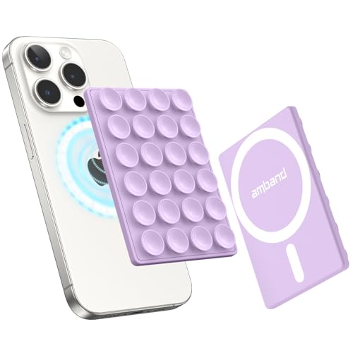 amBand ASMR Stuff Silicone Suction Phone Mount, Stable - Product Imagery