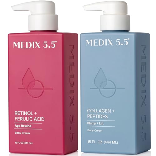 Medix 5.5 Retinol Cream + Collagen Cream Skincare Set Moisturizer Body & Face - Medix 5.5 Official Product View 1