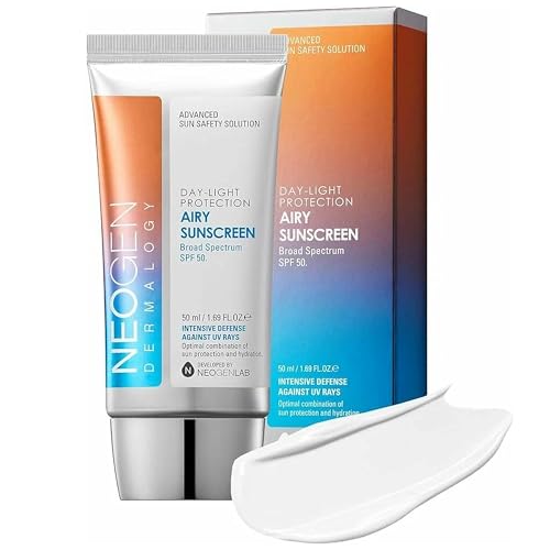 NEOGEN Day Light Airy Sunscreen SPF 50 Korean No White Cast - DERMALOGY by NEOGENLAB Official Imagery - 1