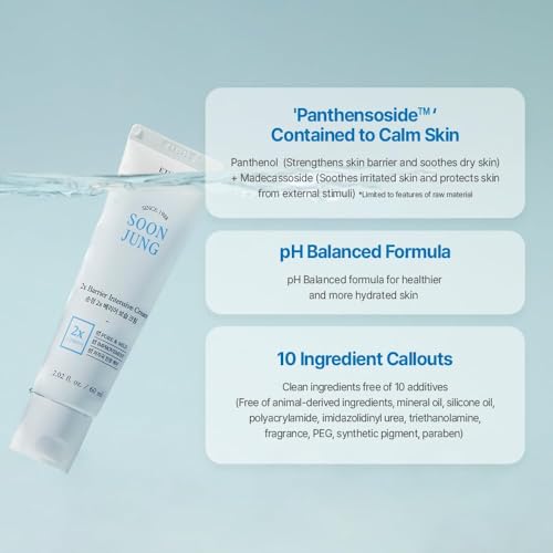 ETUDE SoonJung 2x Barrier Repair Cream Duo, 2.02 fl oz x 2 - Product Imagery