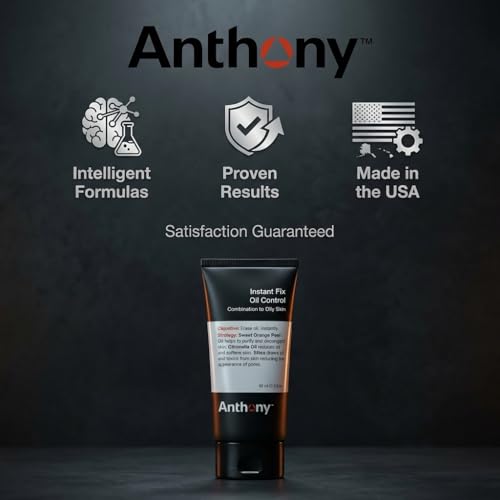 Anthony Instant Fix Oil Control for Men – Mattifying Lotion for - Product Imagery