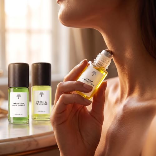 Eternal Women's Discovery Set 3 x 3ml Concentrated Perfume Oil - Product Imagery