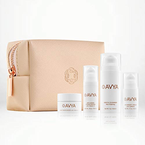 AVYA Skincare Ayurvedic Weekend Travel Set 4 Piece Skincare - AVYA Skincare Official Imagery - 1