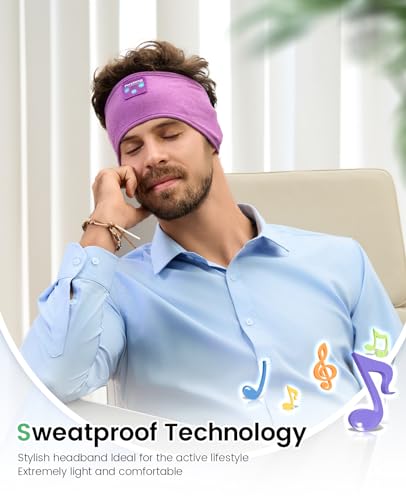 Perytong Sleep Headphones Wireless, Bluetooth 5.4 Sports - Product Imagery