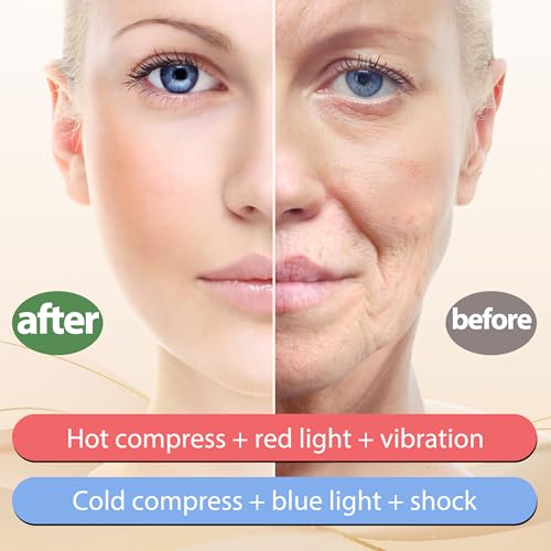 Upgraded Hot & Cold Dual Mode Face and Neck Beauty Massager, 7 - Product Imagery