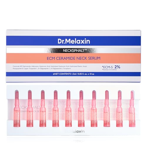 Dr.Melaxin Neck Tightening Ampoule – Firming & Lifting Ampoule for Neck - Dr.Melaxin Official Product View 1