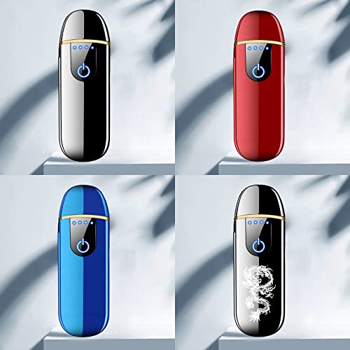 Electric Lighter, Smart USB Rechargeable, Mini Touch Ignition - Product Imagery
