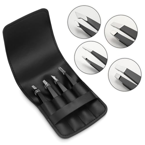 Pefei Tweezers Set - Professional Stainless Steel Tweezers for - Product Imagery
