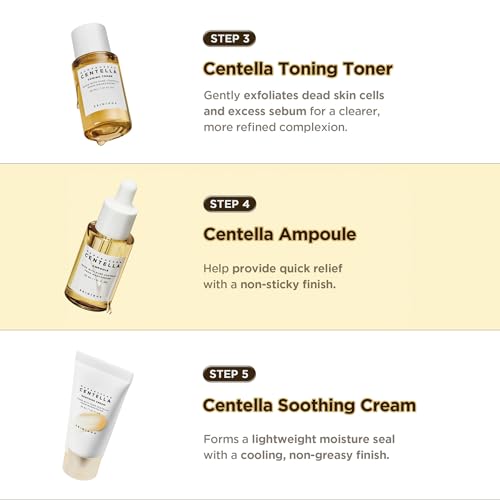SKIN1004 Centella Travel Kit, Korean Skin Care Set of 5, Travel S - Product Imagery