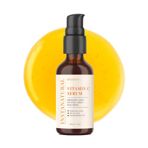 InstaNatural Vitamin C Face Serum, Brightens, Hydrates and Reduces Signs of - InstaNatural Official Product View 1