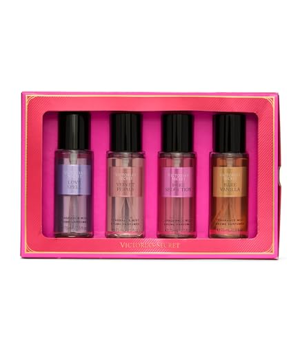 Victoria's Secret Mist Collection 4 Piece Mini Mist Gift Set - Product Imagery