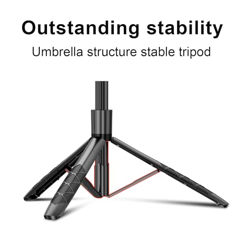 Selfie Stick Tripod,Tripod with 360 Degree Rotatable Phone - Product Imagery