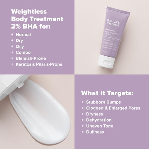 Paula's Choice Weightless Body Treatment 2% BHA Salicylic Acid - Product Imagery