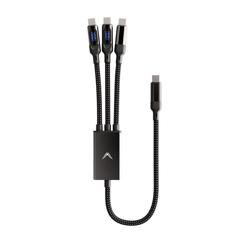 Futurizta Tech Hydra 3 in 1 Triple USB C 100 W PD Fast - Futurizta Tech Official Imagery - 1