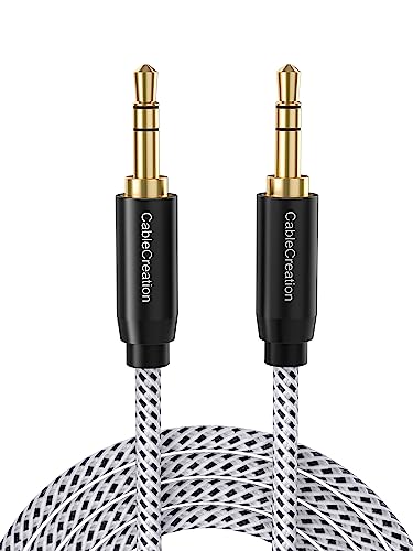CableCreation 3.5mm Audio Cable 3FT/0.9m, Stereo Aux Cable, 3.5mm by CableCreation - Angle View 1