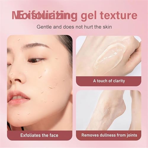 Turmeric & Sakura Body Scrub Set, 2 Pack Exfoliating Face & Body - Product Imagery