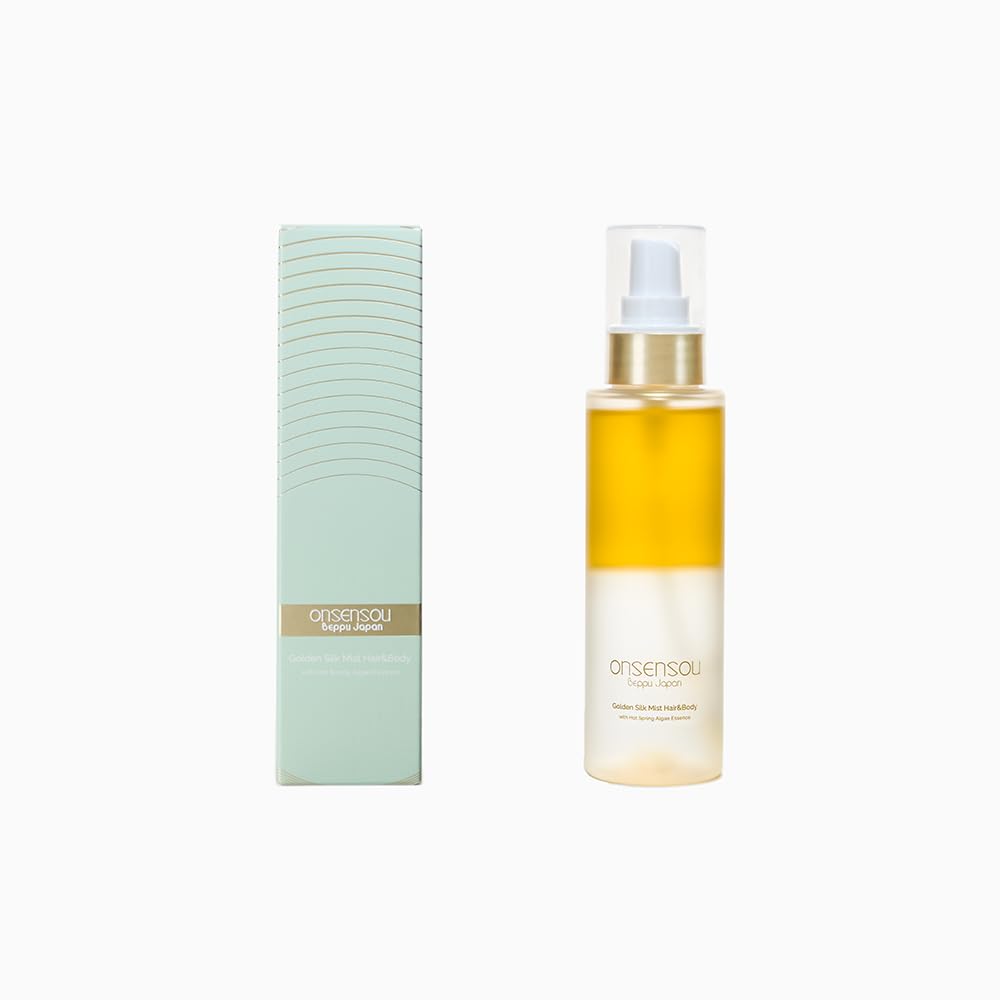 Golden Silk Mist Hair Body with Hot Spring Algae - ONSENSOU Official Imagery - 2