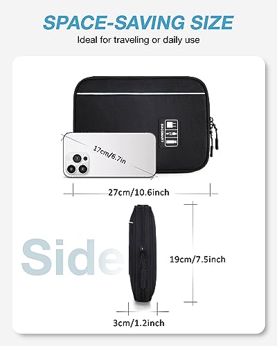 BAGSMART Large Electronic Organizer Travel Case for Tech - Product Imagery