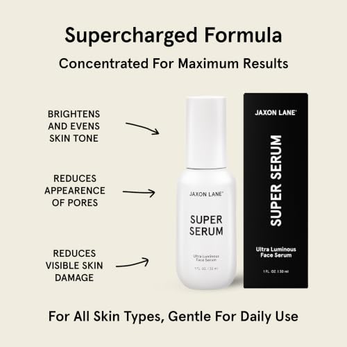 JAXON LANE Super Serum Korean Face Serum for Men, 1 Pack - Product Imagery