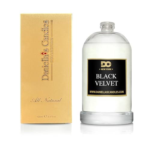 Daniella's Candles Black Velvet Scent Oil, Premium Grade - Product Imagery
