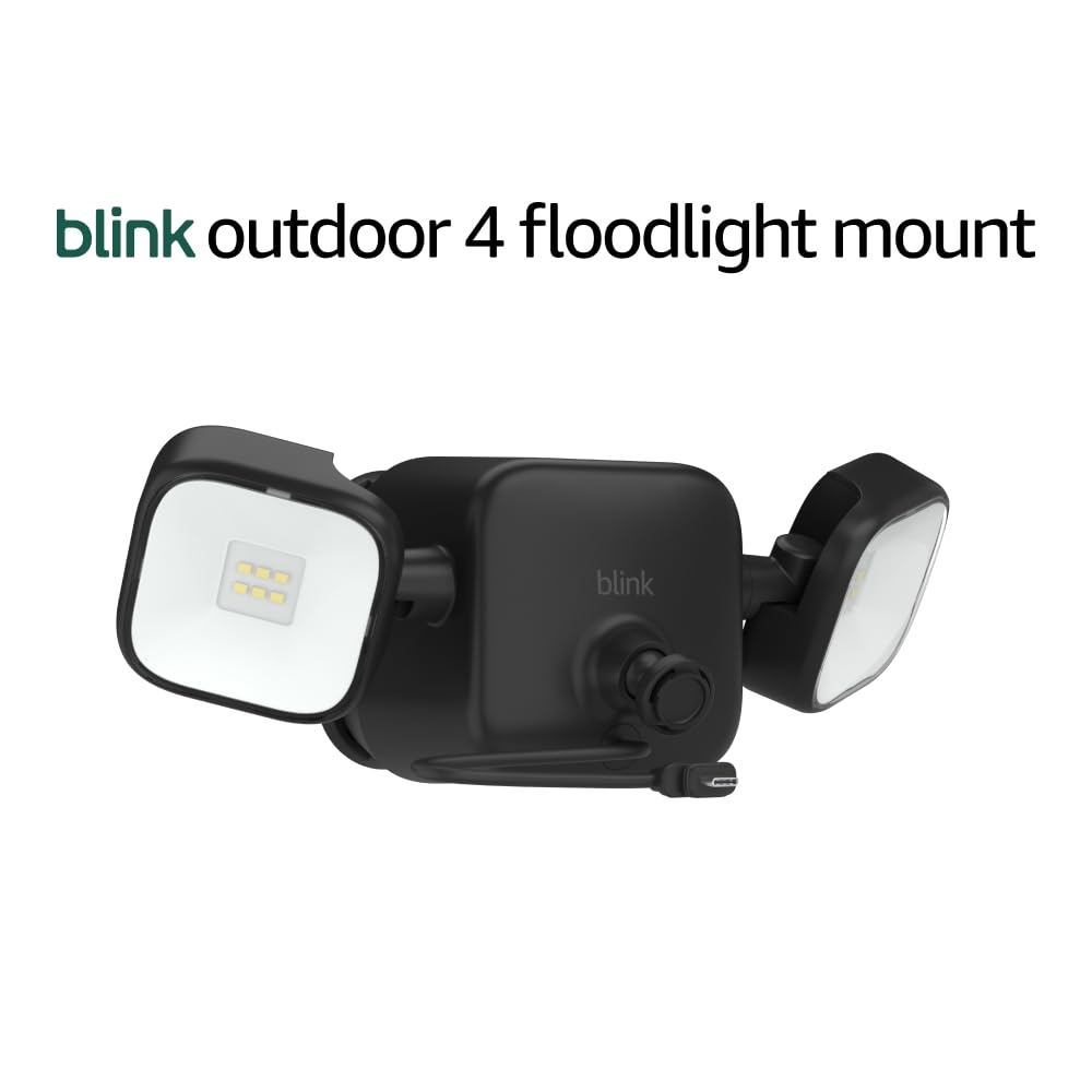 Blink Outdoor Floodlight Mount – Wire-free, 700 lumens, two-year - Blink Official Product View 2