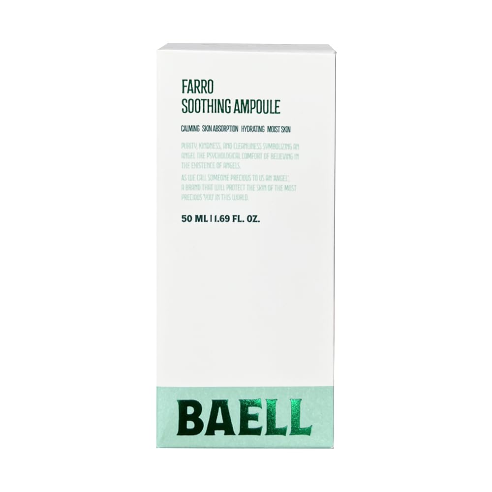 Farro Enzyme Skincare Soothing Ampoule 50ml 1 69oz for Anti - BAELL Official Imagery - 3