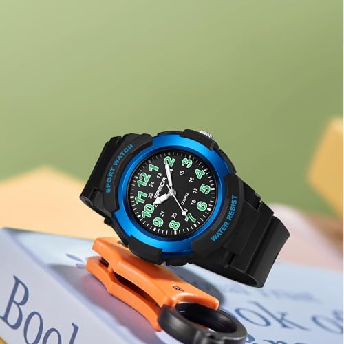 Unisex Fashion Simple Arabic Numerals Analog Quartz Watch for - Product Imagery
