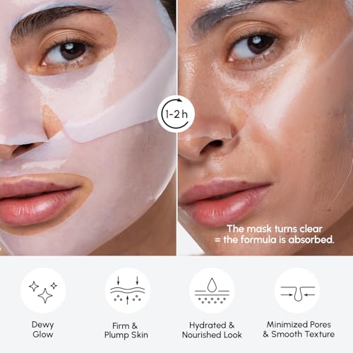 MAREE Hydrogel Collagen Facial Mask with Hyaluronic Acid — - Product Imagery