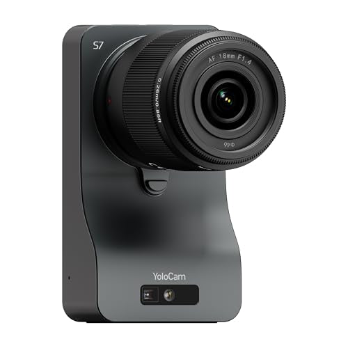 YOLOLIV YoloCam S7, 4K60 Streaming Camera with 18mm F1.4 MFT Lens - Product Imagery