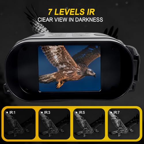 Night Vision Goggles - 4K Night Vision Binoculars for Adults mit - Product Imagery