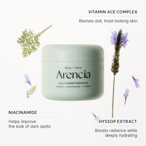 Arencia Glow Hyssop Overnight Face Mask Serum - hydrating & - Product Imagery
