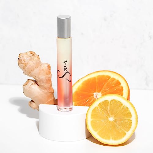 A Girl's Gotta Spa! Soar Citrus and Musk Roll On Perfume Oil for - Product Imagery